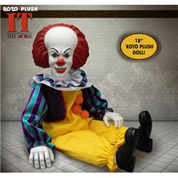 MUÑECO MDS PENNYWISE STEPHEN KINGS 1990 IT 46CM - Teknashop Ltd