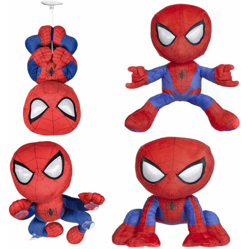 PELUCHE SPIDERMAN ACTION MARVEL 26CM SURTIDO - Teknashop Ltd