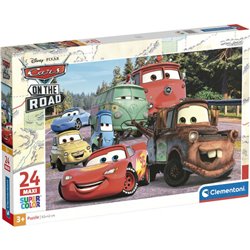 PUZZLE MAXI CARS DISNEY 24PZS - Teknashop Ltd