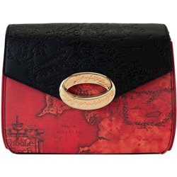 BOLSO BANDOLERA THE ONE RING EL SEÑOR DE LOS ANILLOS LOUNGEFLY - Teknashop Ltd