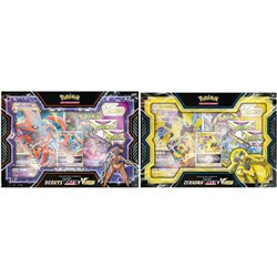 PACK 6 BLISTERS JUEGO CARTAS COLECCIONABLES DEOXYS VMAX & ZERAORA VMAX POKEMON SURTIDO - Teknashop Ltd