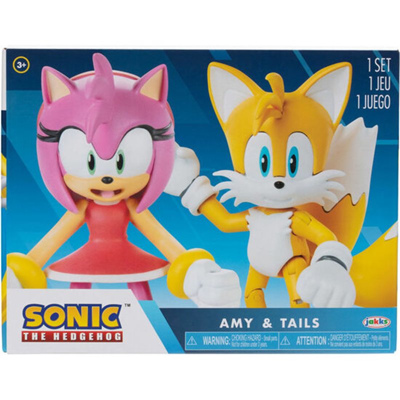 SET FIGURAS TAILS & MODERN ARMY SONIC THE HEDGEHOG 10CM - Teknashop Ltd