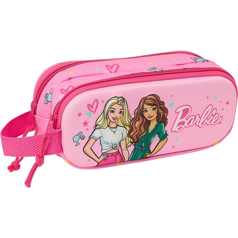 PORTATODO DOBLE 3D BARBIE - Teknashop Ltd