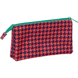 PORTA LÁPICES "PATA DE GALLO CORAL" - Teknashop Ltd