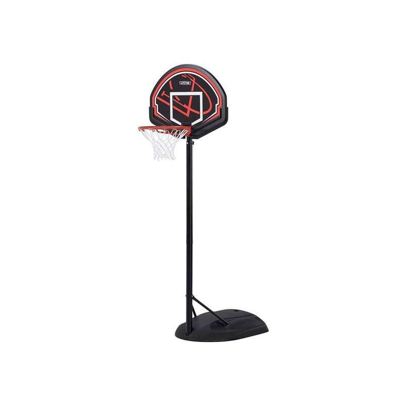 CANASTA BALONCESTO POLIETILENO LIFETIME PORTÁTIL AJUSTABLE CON TABLERO DE ALTURA 165-222 CM - Teknashop Ltd