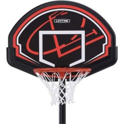 CANASTA BALONCESTO POLIETILENO LIFETIME PORTÁTIL AJUSTABLE CON TABLERO DE ALTURA 165-222 CM - Teknashop Ltd