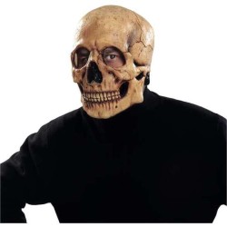 FULL SKULL LATEX MASK ONE SIZE - Teknashop Ltd