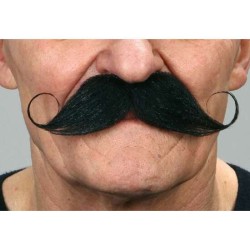 BIGOTE NEGRO TALLA ÚNICA - Teknashop Ltd