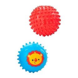 SET 2 PELOTAS MASAJE BEBÉ FISHER-PRICE - Teknashop Ltd