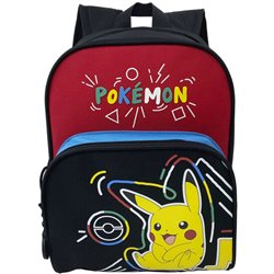 MOCHILA PIKACHU POKEMON 30CM - Teknashop Ltd