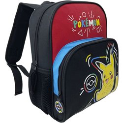 MOCHILA PIKACHU POKEMON 30CM - Teknashop Ltd