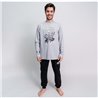 PIJAMA LARGO SINGLE JERSEY MARVEL GRAY - Teknashop Ltd