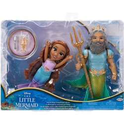 MUÑECA ARIEL + TRITON LA SIRENITA DISNEY 15CM - Teknashop Ltd