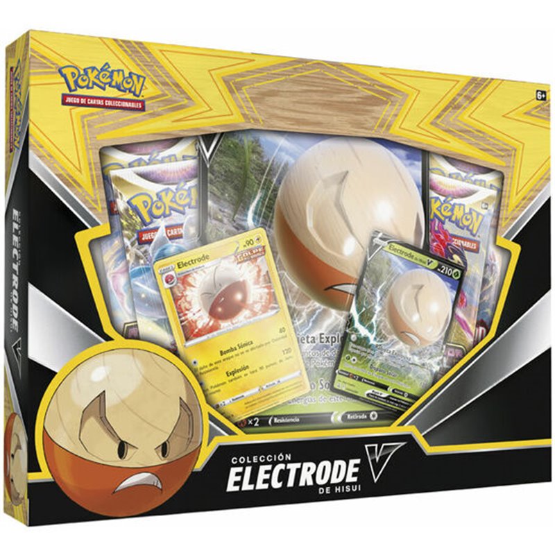 BLISTER JUEGO CARTAS COLECCIONABLES ELECTRODE HISUI V POKEMON - Teknashop Ltd