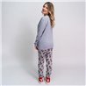 PIJAMA LARGO SINGLE JERSEY MINNIE GRAY - Teknashop Ltd