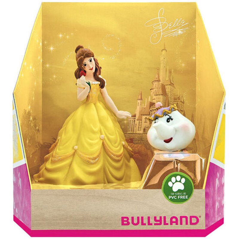 BLISTER 2 FIGURAS LA BELLA Y LA BESTIA DISNEY 14CM - Teknashop Ltd