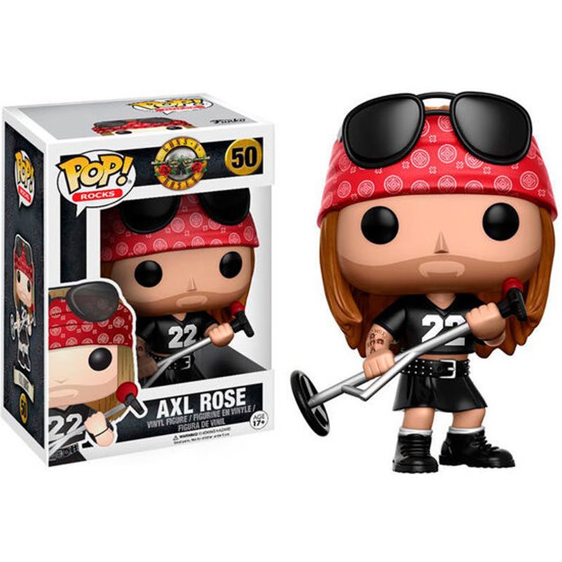 FIGURA POP ROCKS GUNS ROSES AXL ROSE - Teknashop Ltd