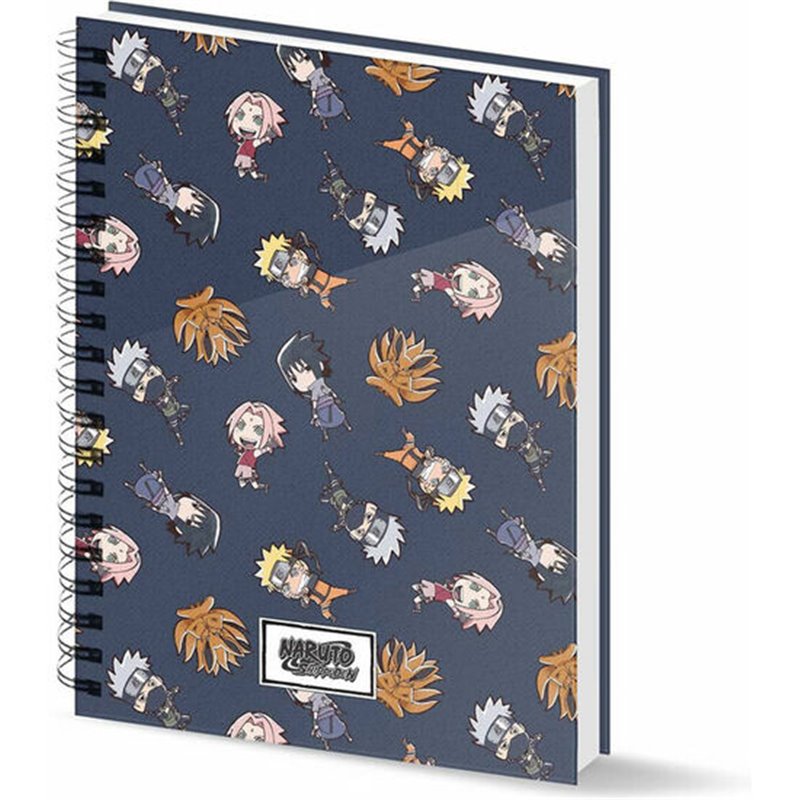 CUADERNO A4 WIND NARUTO SHIPPUDEN - Teknashop Ltd