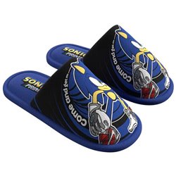 PANTUFLAS SONIC THE HEDGEHOG ADULTO 42/43 - Teknashop Ltd