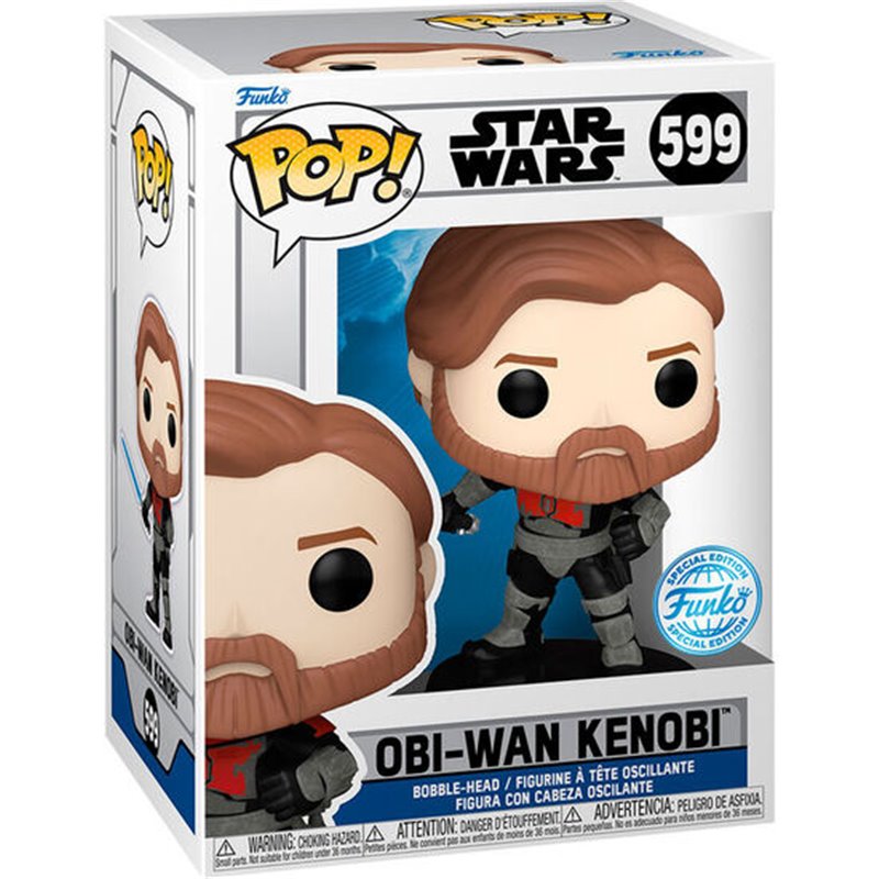 FIGURA POP STAR WARS OBI-WAN KENOBI EXCLUSIVE - Teknashop Ltd