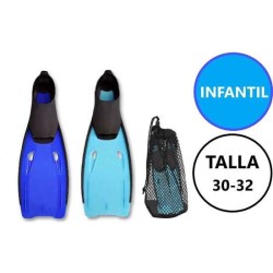 ALETAS CON TALÓN CERRADO TALLA XXS 30/32 EN BOLSA - MODELOS SURTIDOS - Teknashop Ltd