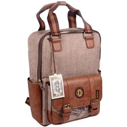 MOCHILA CASUAL MODA HARRY POTTER MARRON - Teknashop Ltd