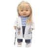 MUÑECA EMMA VETERINARIA CON BATA Y PANTALON VAQUERO 37 CM - Teknashop Ltd