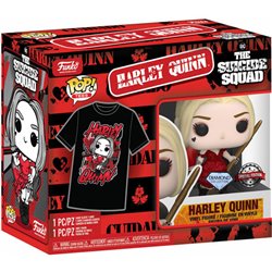 SET FIGURA POP & TEE DC COMICS ESCUADRON SUICIDA HARLEY QUINN - Teknashop Ltd