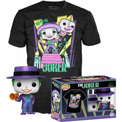 SET FIGURA POP & TEE DC COMICS BATMAN THE JOKER - Teknashop Ltd