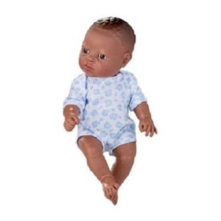 MUÑECA NEWBORN 30 CM NIÑA AFRICANA CON ROPA REF: 17080-18 30 - Teknashop Ltd