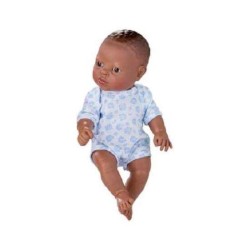 MUÑECA NEWBORN 30 CM NIÑA AFRICANA CON ROPA REF: 17080-18 30 - Teknashop Ltd