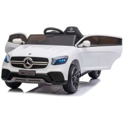 COCHE MERCEDES BENZ GLC BLANCO BATERIA 12V 105 X 68 X 50CM RUNRUNTOYS - Teknashop Ltd