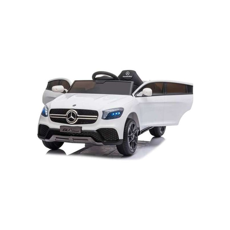 COCHE MERCEDES BENZ GLC BLANCO BATERIA 12V 105 X 68 X 50CM RUNRUNTOYS - Teknashop Ltd