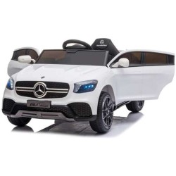 COCHE MERCEDES BENZ GLC BLANCO BATERIA 12V 105 X 68 X 50CM RUNRUNTOYS - Teknashop Ltd