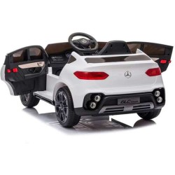 COCHE MERCEDES BENZ GLC BLANCO BATERIA 12V 105 X 68 X 50CM RUNRUNTOYS - Teknashop Ltd