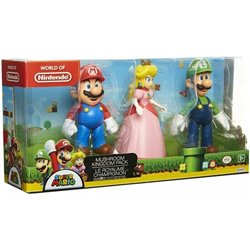 BLISTER 3 FIGURAS SUPER MARIO BROS 10CM - Teknashop Ltd