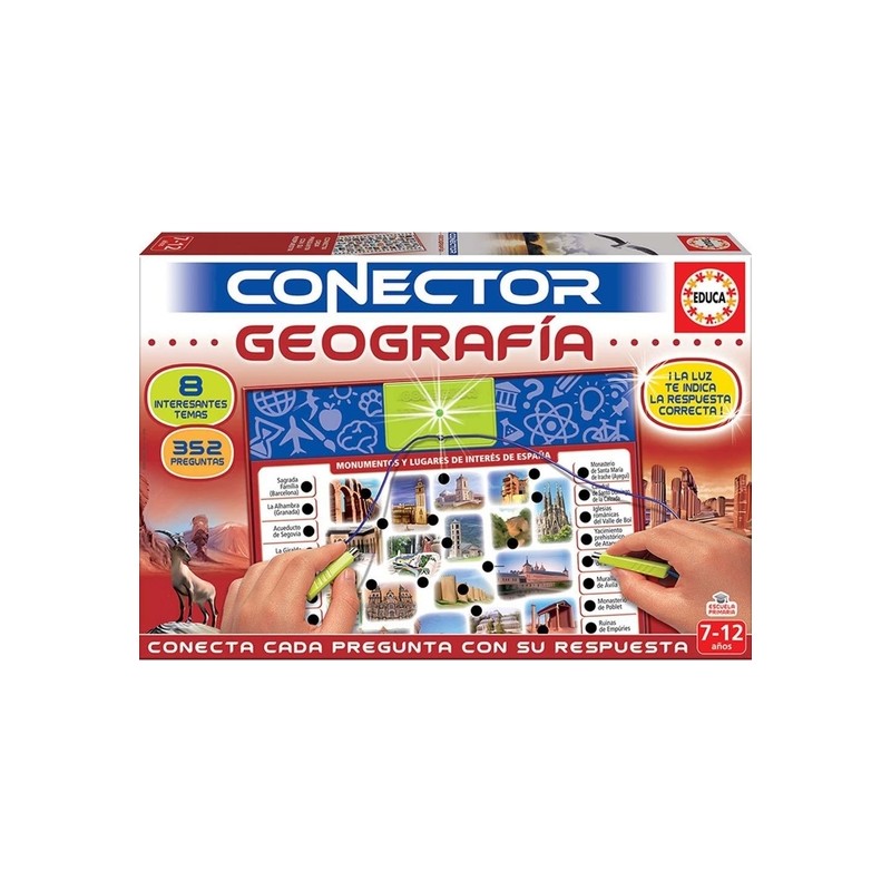 CONECTOR GEOGRAFÍA 7-12 AÑOS - Teknashop Ltd