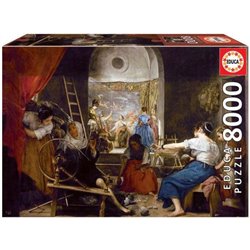 PUZZLE EDUCA 8000PZ HILANDERAS-VELÁZQUEZ - Teknashop Ltd