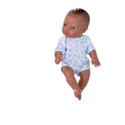 MUÑECA NEWBORN 30 CM NIÑO AFRICANO CON ROPA REF: 17079-18 30 - Teknashop Ltd