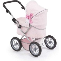 COCHE MUÑECAS TRENDY ROSA 68X67X41 CM - Teknashop Ltd