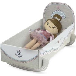 MUÑECA GALA CON CUERPO BLANDO. ESTUCHE CONVERTIBLE EN CUNA.36 CM - Teknashop Ltd