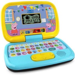 ORDENADOR PEPPA PIG DE APRENDIZAJE CON 5 MODOS DE JUEGO Y MUCHAS ACTIVIDADES 5,6X23,7X15,8 CM - Teknashop Ltd