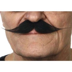 BIGOTE NEGRO TALLA ÚNICA - Teknashop Ltd