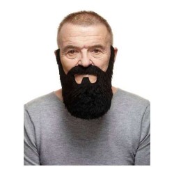 BARBA, BIGOTE Y CEJAS ADULTO TALLA ÚNICA - Teknashop Ltd