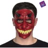 1/2 DEVIL LATEX MASK ONE SIZE - Teknashop Ltd