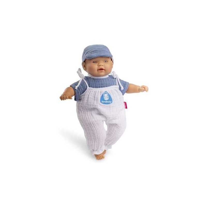 MUÑECA SANIBABY ANTIBACTERIAS AZUL 28 CM - Teknashop Ltd