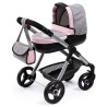 COCHE MUÑECAS STULE PRAM GRIS 68X63X40 CM - Teknashop Ltd