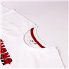 CAMISETA CORTA SINGLE JERSEY STITCH WHITE - Teknashop Ltd