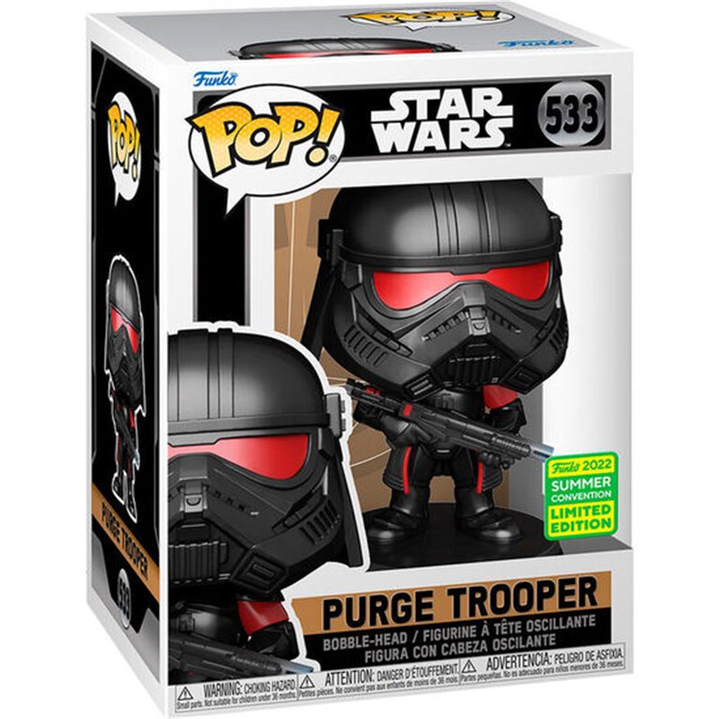 FIGURA POP STAR WARS PURGE TROOPER EXCLUSIVE - Teknashop Ltd