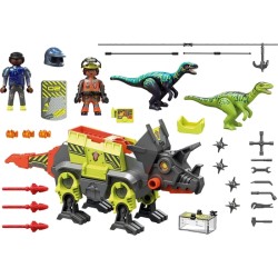 PLAYMOBIL DINO MÁQUINA DE COMBATE - Teknashop Ltd